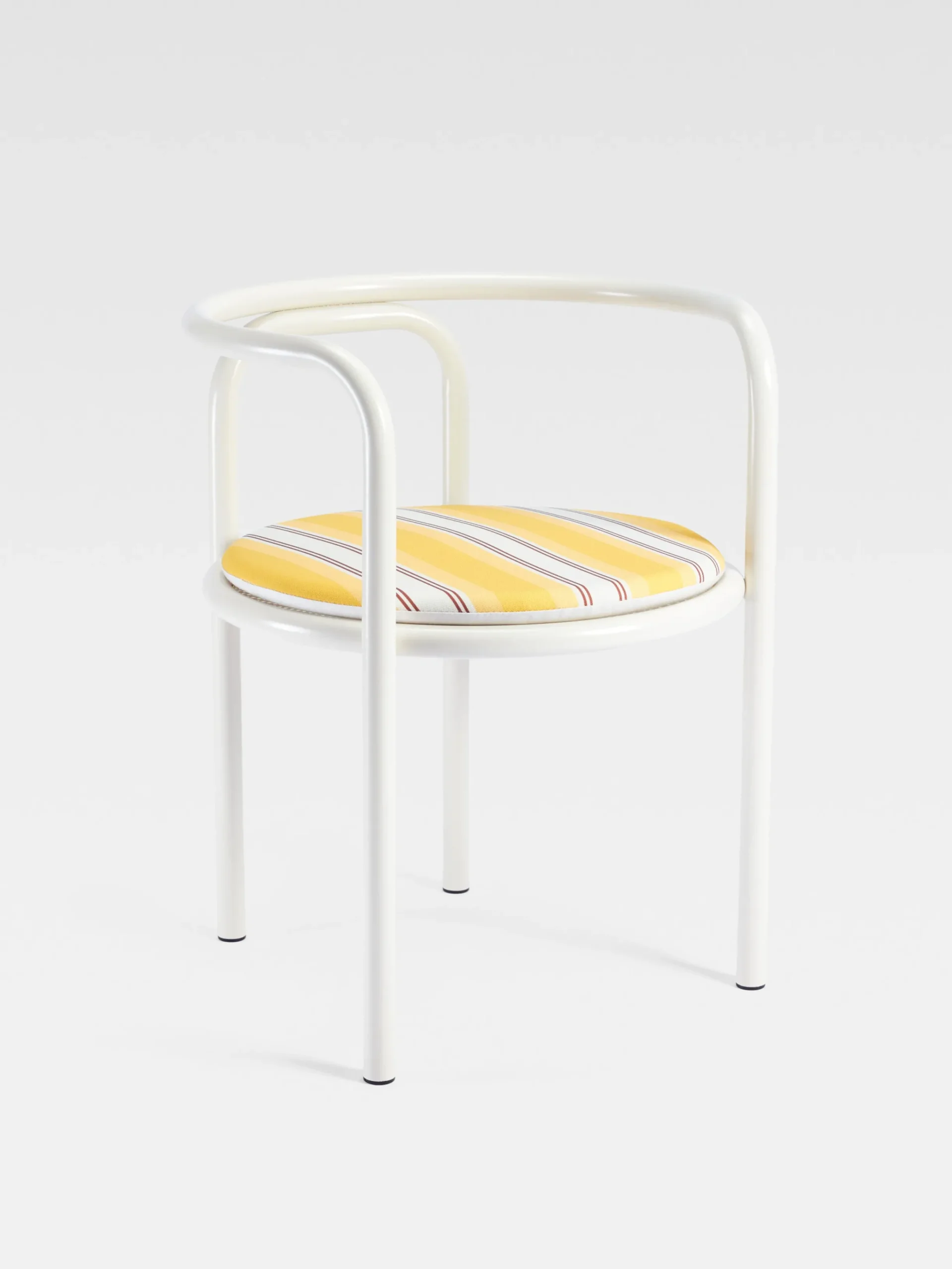Best Jacquemus Locus Solus stoel Gae Aulenti +Exteta StripesYellow