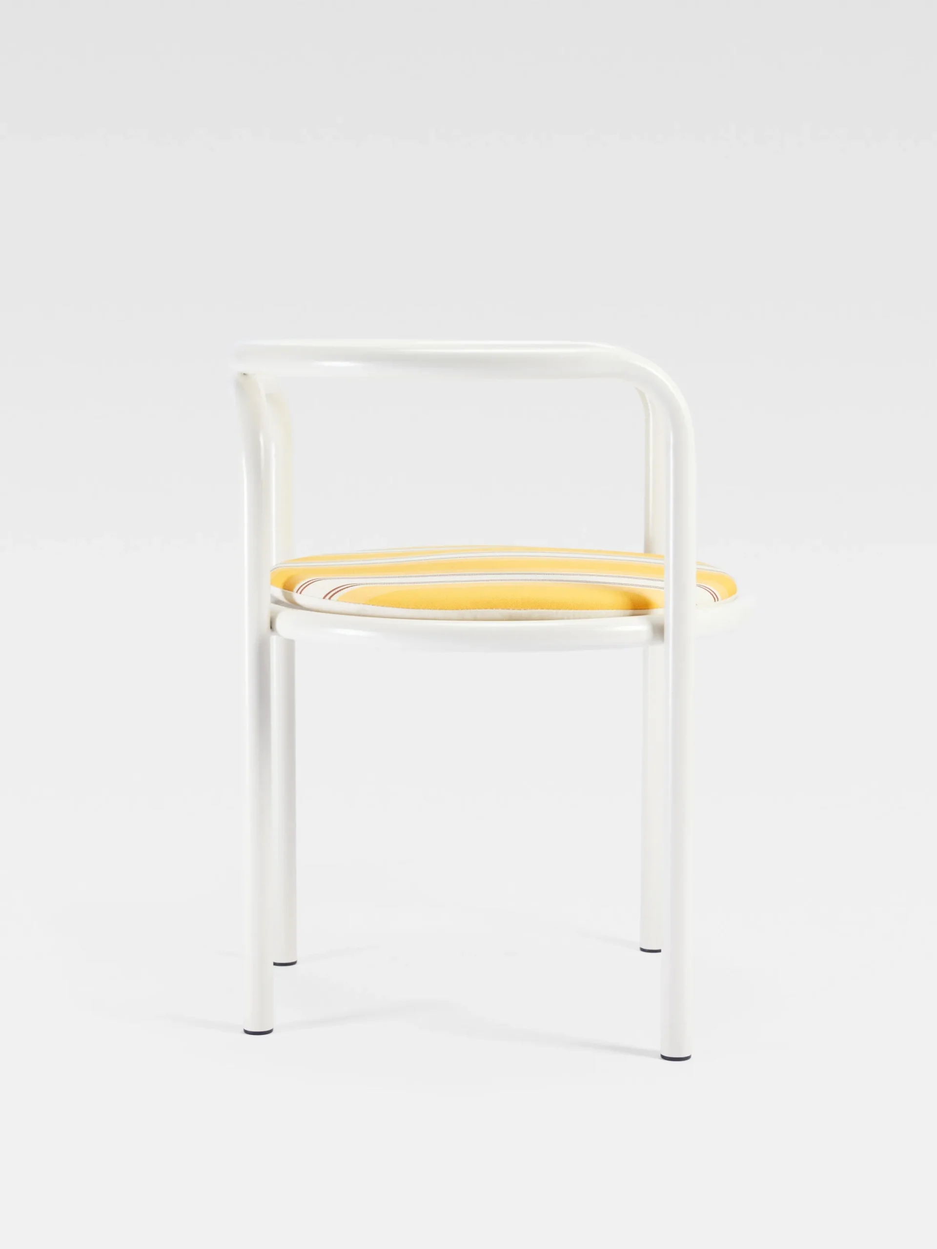 Best Jacquemus Locus Solus stoel Gae Aulenti +Exteta StripesYellow
