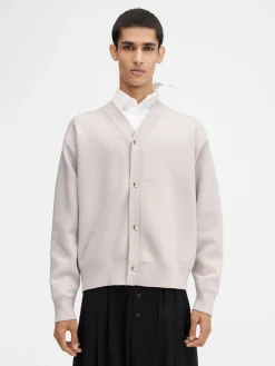 Hot Jacquemus The buttoned cardigan LightBeige