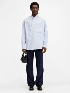 Online Jacquemus The Cuadro shirt LightGrey