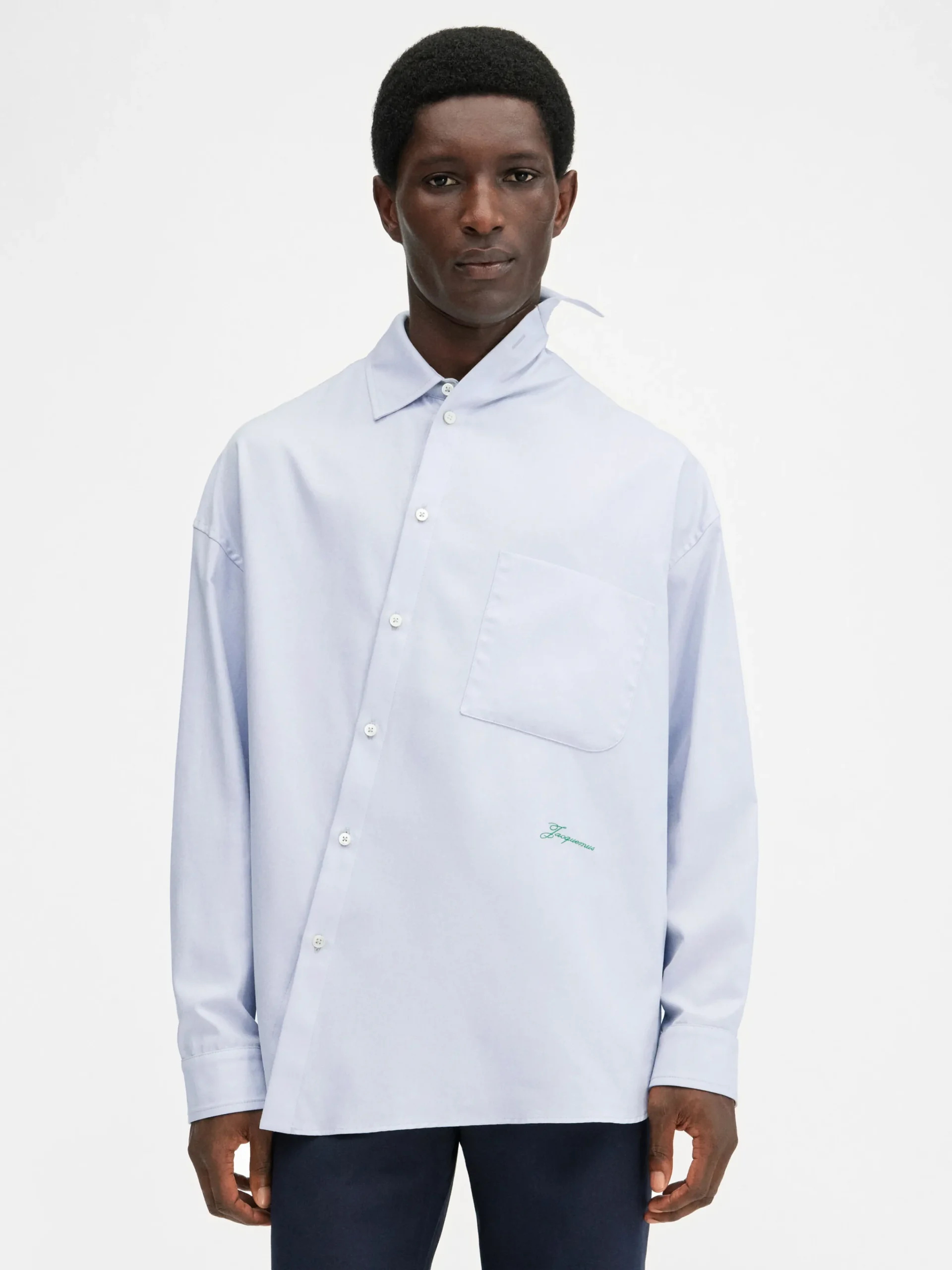Online Jacquemus The Cuadro shirt LightGrey