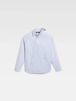 Online Jacquemus The Cuadro shirt LightGrey