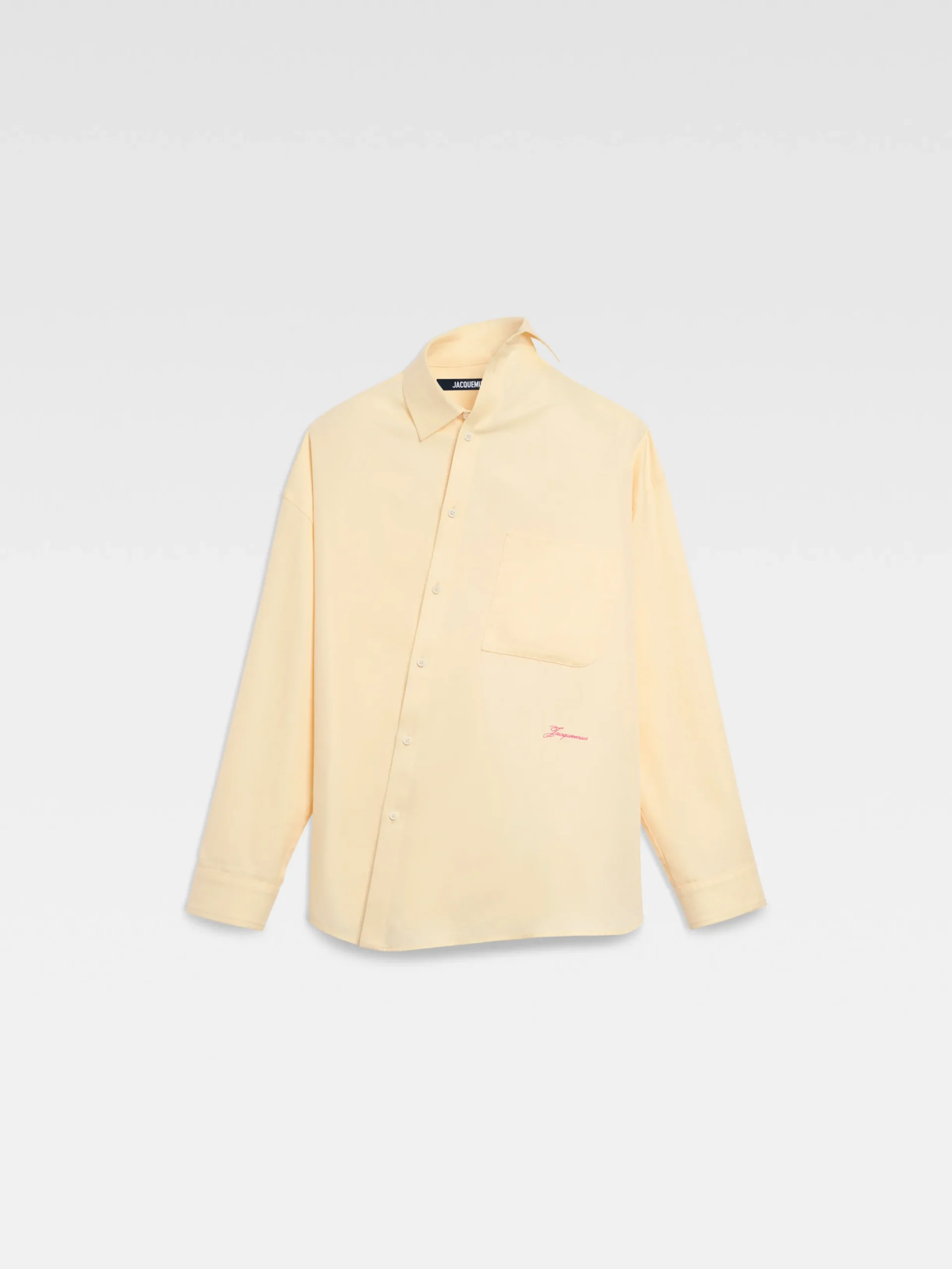 Outlet Jacquemus The Cuadro shirt LightYellow