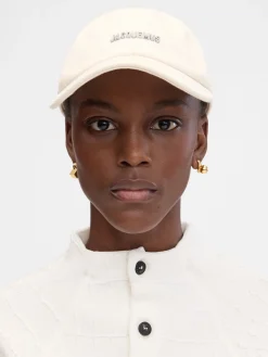 New Jacquemus The Gadjo cap Off-White