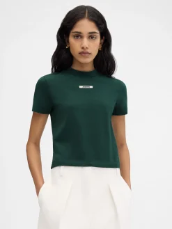 Sale Jacquemus The Gros Grain t-shirt DarkGreen2