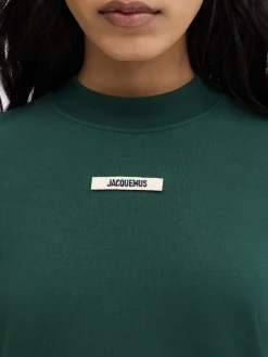 Sale Jacquemus The Gros Grain t-shirt DarkGreen2
