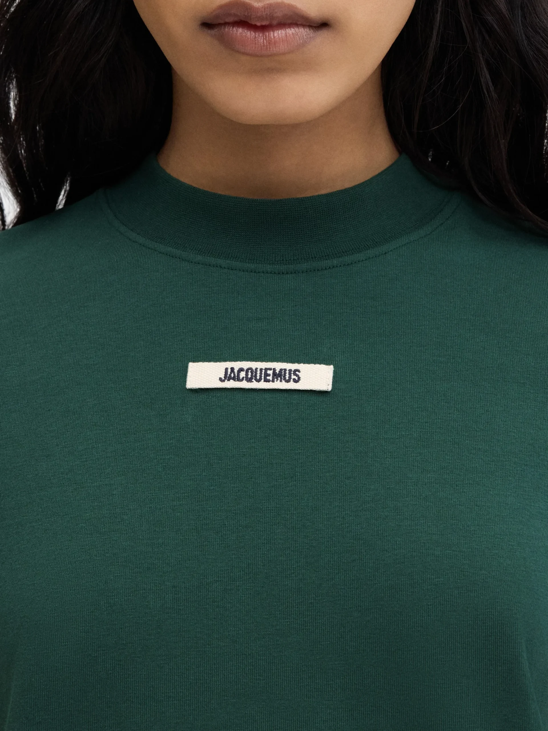 Sale Jacquemus The Gros Grain t-shirt DarkGreen2
