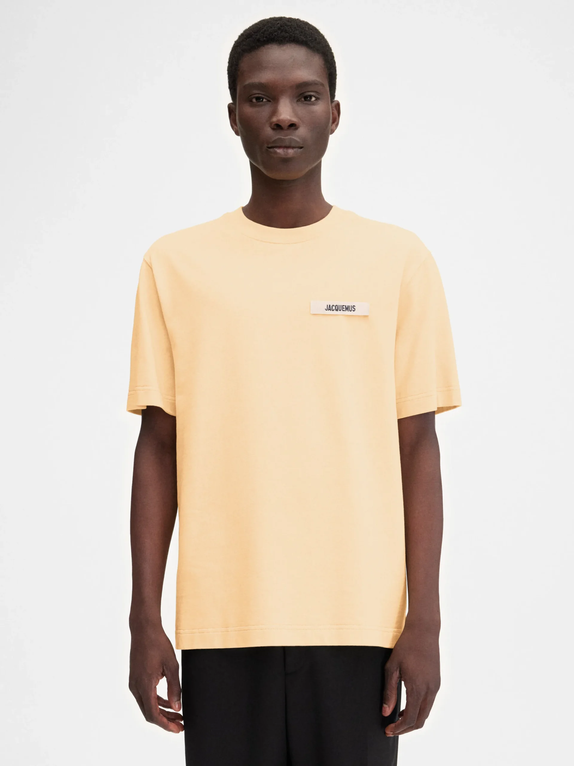 Discount Jacquemus The Gros Grain t-shirt LightBeige