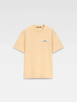 Discount Jacquemus The Gros Grain t-shirt LightBeige