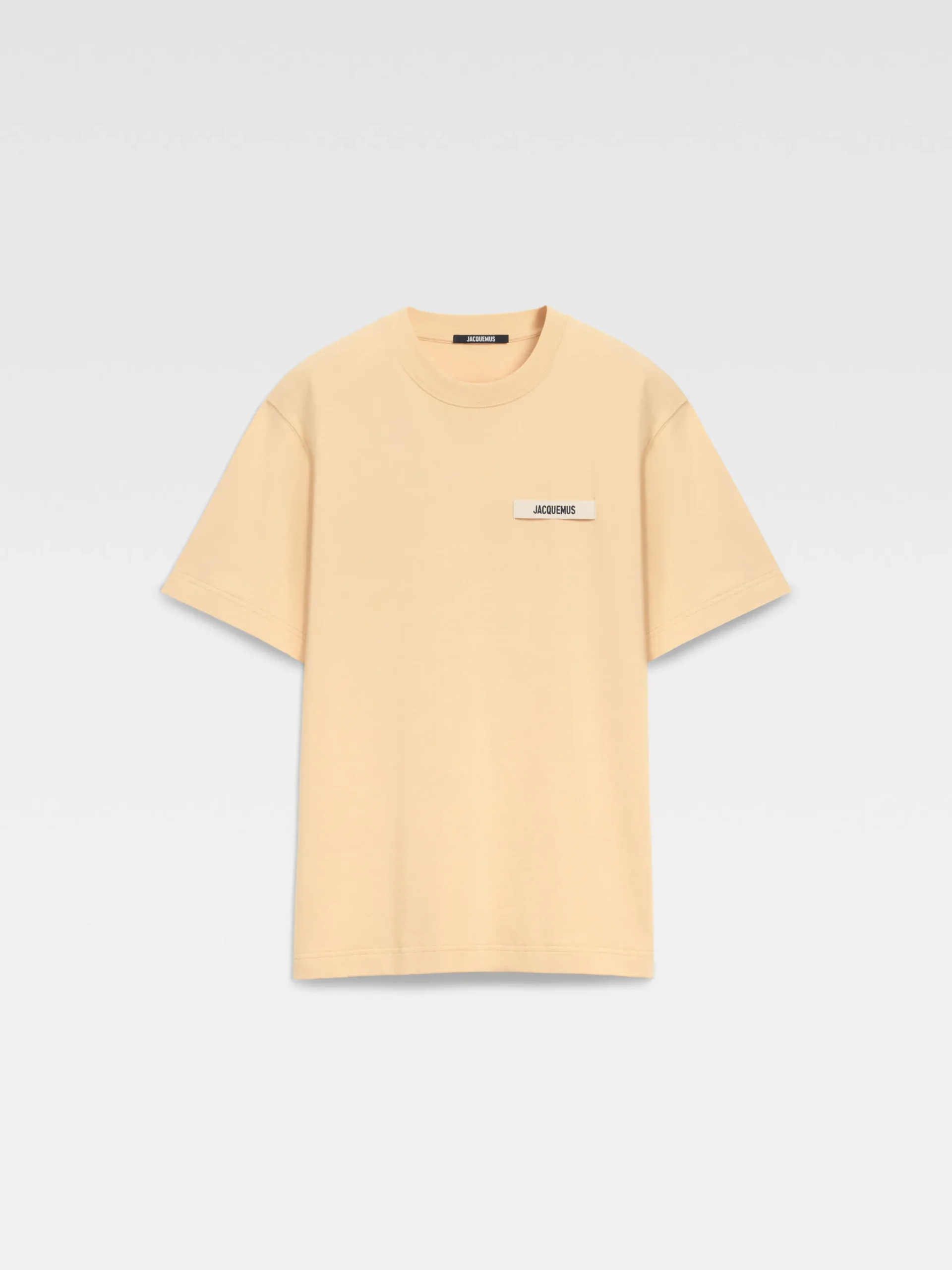 Discount Jacquemus The Gros Grain t-shirt LightBeige