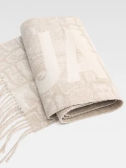 Sale Jacquemus The scarf CrocoBeige