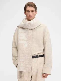 Sale Jacquemus The scarf CrocoBeige