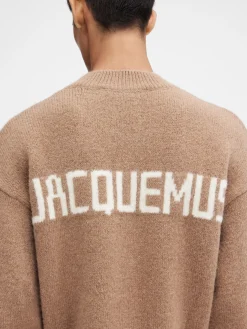 Outlet Jacquemus The sweater LightBrown