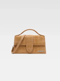 Sale Jacquemus The large Bambino Camel
