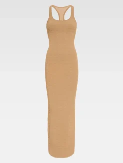 Sale Jacquemus The Scala dress Camel
