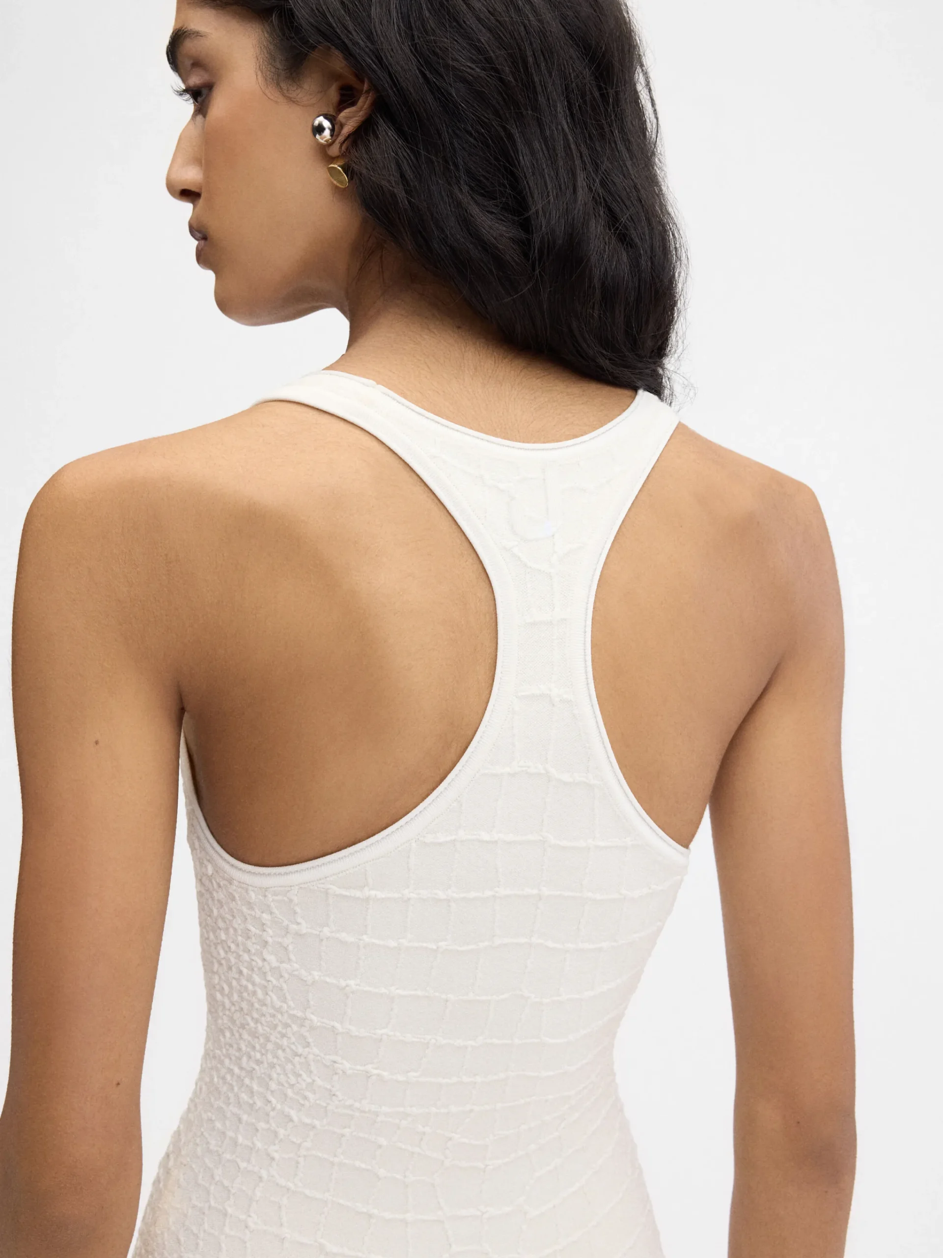 Best Jacquemus The Scala dress Off-White