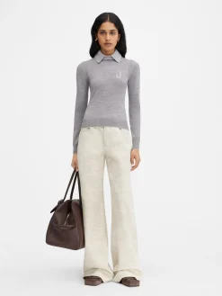 Hot Jacquemus The Tricot knit Grey