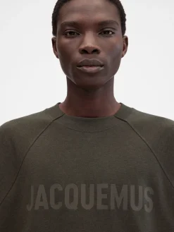 Hot Jacquemus The Typo t-shirt MultiBrown